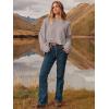 imageANRABESS Womens Oversized Crewneck Long Sleeve Fuzzy Knit Casual Chunky Warm 2025 Fall Pullover Sweaters Top Trendy OutfitsPurple