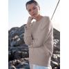 imageANRABESS Womens Oversized Crewneck Long Sleeve Fuzzy Knit Casual Chunky Warm 2025 Fall Pullover Sweaters Top Trendy OutfitsPurple