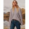 imageANRABESS Womens Oversized Crewneck Long Sleeve Fuzzy Knit Casual Chunky Warm 2025 Fall Pullover Sweaters Top Trendy OutfitsPurple