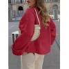 imageANRABESS Womens Oversized Crewneck Long Sleeve Fuzzy Knit Casual Chunky Warm 2025 Fall Pullover Sweaters Top Trendy OutfitsRed