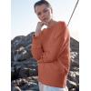 imageANRABESS Womens Oversized Crewneck Long Sleeve Fuzzy Knit Casual Chunky Warm 2025 Fall Pullover Sweaters Top Trendy OutfitsRust