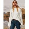 imageANRABESS Womens Oversized Crewneck Long Sleeve Fuzzy Knit Casual Chunky Warm 2025 Fall Pullover Sweaters Top Trendy OutfitsWhite