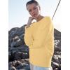 imageANRABESS Womens Oversized Crewneck Long Sleeve Fuzzy Knit Casual Chunky Warm 2025 Fall Pullover Sweaters Top Trendy OutfitsYellow