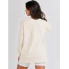 imageANRABESS Womens Oversized Sweatshirt Crewneck Long Sleeve Tunic Pollover Shirt Side Zipper Hoodie Sweater 2025 Spring ClothesApricot