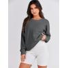 imageANRABESS Womens Oversized Sweatshirt Crewneck Long Sleeve Tunic Pollover Shirt Side Zipper Hoodie Sweater 2025 Spring ClothesDark Grey
