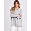 imageANRABESS Womens Oversized Sweatshirt Crewneck Long Sleeve Tunic Pollover Shirt Side Zipper Hoodie Sweater 2025 Spring ClothesGray