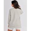 imageANRABESS Womens Oversized Sweatshirt Crewneck Long Sleeve Tunic Pollover Shirt Side Zipper Hoodie Sweater 2025 Spring ClothesGrey Apricot