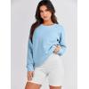 imageANRABESS Womens Oversized Sweatshirt Crewneck Long Sleeve Tunic Pollover Shirt Side Zipper Hoodie Sweater 2025 Spring ClothesLight Blue