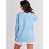 imageANRABESS Womens Oversized Sweatshirt Crewneck Long Sleeve Tunic Pollover Shirt Side Zipper Hoodie Sweater 2025 Spring ClothesLight Blue