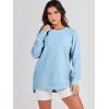 imageANRABESS Womens Oversized Sweatshirt Crewneck Long Sleeve Tunic Pollover Shirt Side Zipper Hoodie Sweater 2025 Spring ClothesLight Blue