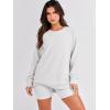 imageANRABESS Womens Oversized Sweatshirt Crewneck Long Sleeve Tunic Pollover Shirt Side Zipper Hoodie Sweater 2025 Spring ClothesLight Gray