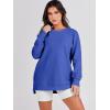 imageANRABESS Womens Oversized Sweatshirt Crewneck Long Sleeve Tunic Pollover Shirt Side Zipper Hoodie Sweater 2025 Spring ClothesRoyal Blue