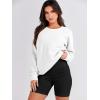 imageANRABESS Womens Oversized Sweatshirt Crewneck Long Sleeve Tunic Pollover Shirt Side Zipper Hoodie Sweater 2025 Spring ClothesWhite