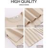 imageANRABESS Women 2 Piece Outfits Casual Summer Sleeveless Tops Knit Pants Sweater Lounge Matching Sets 2025 Trendy ClothesApricot