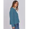 imageANRABESS Women Cardigan Sweater Dressy Casual Classic Long Sleeve Crew Neck Button Down Tweed Knit Jacket 2025 Spring OutfitsLake