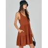 imageANRABESS Womens Summer Casual Tank Dress Sleeveless V Neck T Shirt Sundress Flowy Tiered Swing Mini Beach Vacation DressesBrick Red