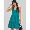 imageANRABESS Womens Summer Casual Tank Dress Sleeveless V Neck T Shirt Sundress Flowy Tiered Swing Mini Beach Vacation DressesLake