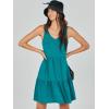 imageANRABESS Womens Summer Casual Tank Dress Sleeveless V Neck T Shirt Sundress Flowy Tiered Swing Mini Beach Vacation DressesLake