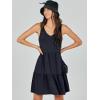 imageANRABESS Womens Summer Casual Tank Dress Sleeveless V Neck T Shirt Sundress Flowy Tiered Swing Mini Beach Vacation DressesNavy Blue