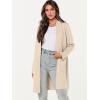 imageANRABESS Cardigan Sweater for Women Casual 2025 Fall Fashion Coat Long Sleeve Open Front Knit Coatigan OutwearBeige