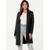 imageANRABESS Cardigan Sweater for Women Casual 2025 Fall Fashion Coat Long Sleeve Open Front Knit Coatigan OutwearBlack