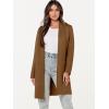 imageANRABESS Cardigan Sweater for Women Casual 2025 Fall Fashion Coat Long Sleeve Open Front Knit Coatigan OutwearCaramel