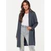 imageANRABESS Cardigan Sweater for Women Casual 2025 Fall Fashion Coat Long Sleeve Open Front Knit Coatigan OutwearDeep Grey