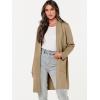 imageANRABESS Cardigan Sweater for Women Casual 2025 Fall Fashion Coat Long Sleeve Open Front Knit Coatigan OutwearKhaki