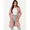 imageANRABESS Cardigan Sweater for Women Casual 2025 Fall Fashion Coat Long Sleeve Open Front Knit Coatigan OutwearLight Camel