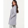 imageANRABESS Cardigan Sweater for Women Casual 2025 Fall Fashion Coat Long Sleeve Open Front Knit Coatigan OutwearLight Grey