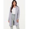 imageANRABESS Cardigan Sweater for Women Casual 2025 Fall Fashion Coat Long Sleeve Open Front Knit Coatigan OutwearLight Grey