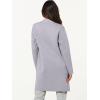 imageANRABESS Cardigan Sweater for Women Casual 2025 Fall Fashion Coat Long Sleeve Open Front Knit Coatigan OutwearLight Grey