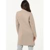 imageANRABESS Cardigan Sweater for Women Casual 2025 Fall Fashion Coat Long Sleeve Open Front Knit Coatigan OutwearLight Khaki