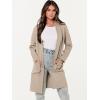 imageANRABESS Cardigan Sweater for Women Casual 2025 Fall Fashion Coat Long Sleeve Open Front Knit Coatigan OutwearLight Khaki