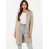 imageANRABESS Cardigan Sweater for Women Casual 2025 Fall Fashion Coat Long Sleeve Open Front Knit Coatigan OutwearLight Khaki