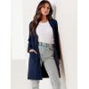 imageANRABESS Cardigan Sweater for Women Casual 2025 Fall Fashion Coat Long Sleeve Open Front Knit Coatigan OutwearNavy Blue