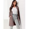 imageANRABESS Cardigan Sweater for Women Casual 2025 Fall Fashion Coat Long Sleeve Open Front Knit Coatigan OutwearNutmeg