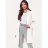 imageANRABESS Cardigan Sweater for Women Casual 2025 Fall Fashion Coat Long Sleeve Open Front Knit Coatigan OutwearOffwhite