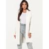 imageANRABESS Cardigan Sweater for Women Casual 2025 Fall Fashion Coat Long Sleeve Open Front Knit Coatigan OutwearOffwhite