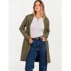 imageANRABESS Cardigan Sweater for Women Casual 2025 Fall Fashion Coat Long Sleeve Open Front Knit Coatigan OutwearOlive
