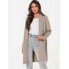 imageANRABESS Cardigan Sweater for Women Casual 2025 Fall Fashion Coat Long Sleeve Open Front Knit Coatigan OutwearRed Khaki
