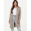 imageANRABESS Cardigan Sweater for Women Casual 2025 Fall Fashion Coat Long Sleeve Open Front Knit Coatigan OutwearRed Khaki