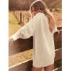 imageANRABESS Women Long Sleeve Oversized Cable Knit Chunky Baggy Loose Pullover Tunic Mini Sweater Dress 2025 Trendy Fall OutfitsApricot