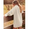 imageANRABESS Women Long Sleeve Oversized Cable Knit Chunky Baggy Loose Pullover Tunic Mini Sweater Dress 2025 Trendy Fall OutfitsBeige