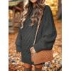 imageANRABESS Women Long Sleeve Oversized Cable Knit Chunky Baggy Loose Pullover Tunic Mini Sweater Dress 2025 Trendy Fall OutfitsDeep Gray
