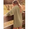 imageANRABESS Women Long Sleeve Oversized Cable Knit Chunky Baggy Loose Pullover Tunic Mini Sweater Dress 2025 Trendy Fall OutfitsKhaki