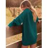imageANRABESS Women Long Sleeve Oversized Cable Knit Chunky Baggy Loose Pullover Tunic Mini Sweater Dress 2025 Trendy Fall OutfitsOpal
