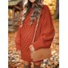 imageANRABESS Women Long Sleeve Oversized Cable Knit Chunky Baggy Loose Pullover Tunic Mini Sweater Dress 2025 Trendy Fall OutfitsRust