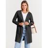 imageANRABESS Womens Open Front Knit Lightweight Cardigan Casual Long Coatigan Sweater Lady Jacket Coat 2025 Fall OuterwearBlack