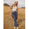 imageANRABESS Womens Open Front Knit Lightweight Cardigan Casual Long Coatigan Sweater Lady Jacket Coat 2025 Fall OuterwearLight Brown